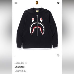Bape shark Tee